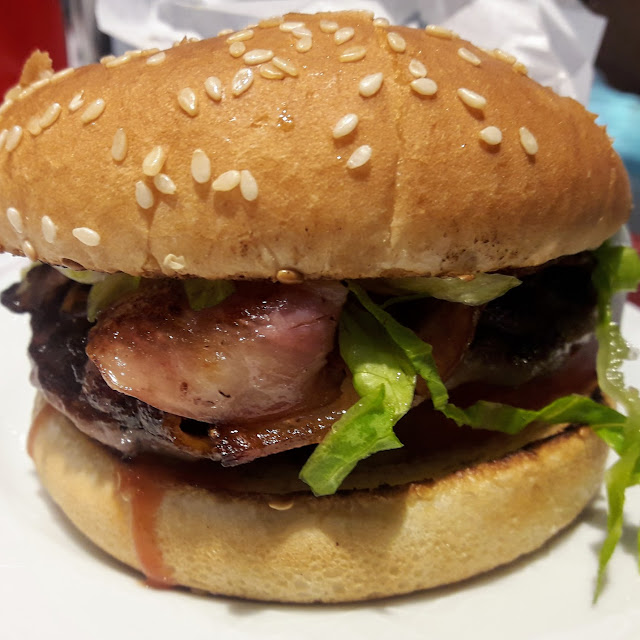 Hamburguesa Con Beicon