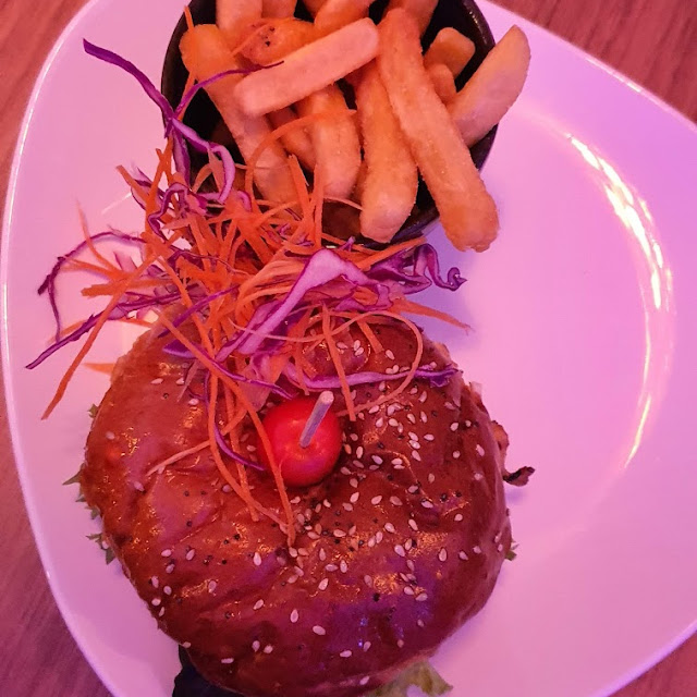 Burger and Fries