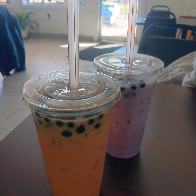 Thai Boba Tea Ube Taro Milk Tea