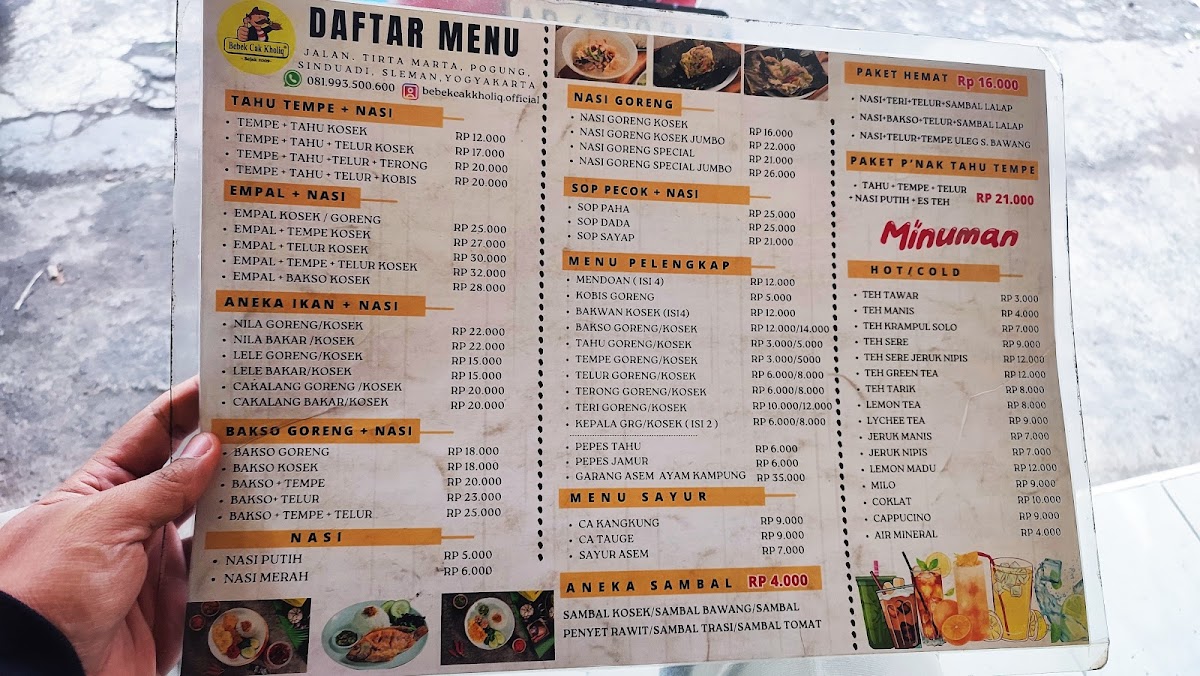 Bebek Cak Kholiq - Sinduadi