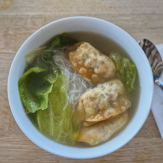 Rice Noodles Soup Wonton Soup