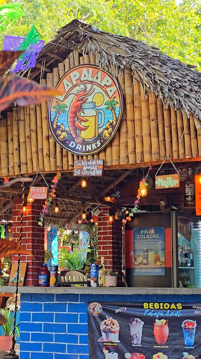 LA BOCATOMA PALAPA AZUL