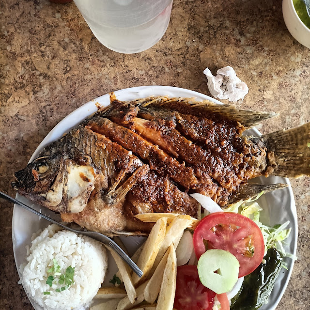 Mojarra Al Mojo de Ajo