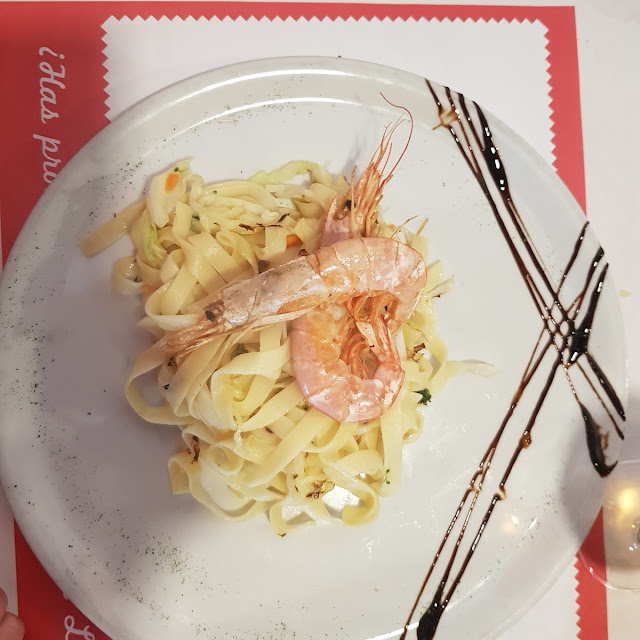 Fetuccini Gambón