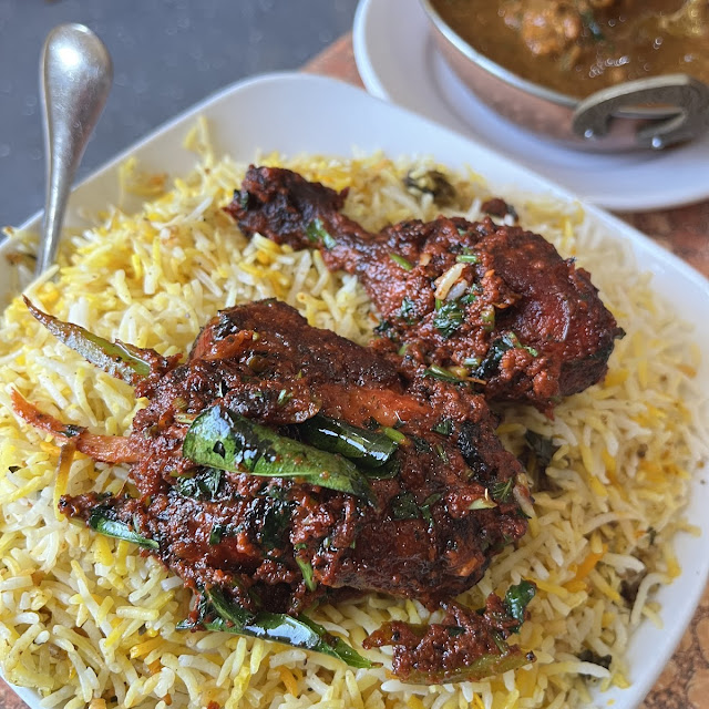 Roasted Chicken Biryani