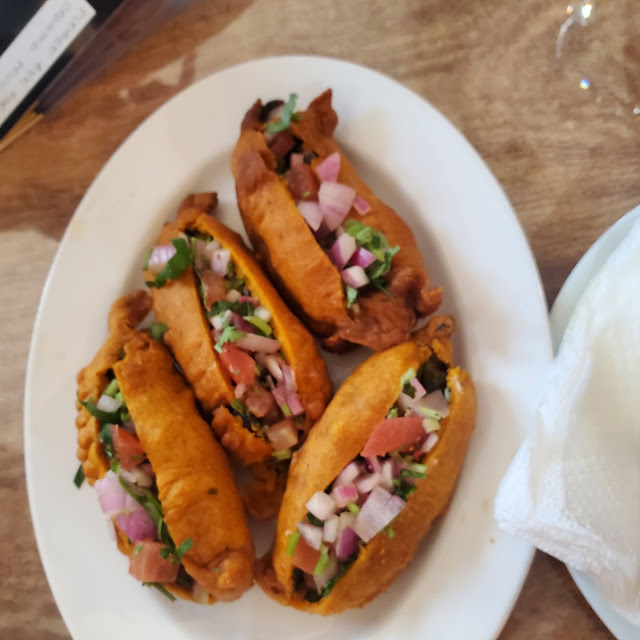 Andhra Stuffed Mirchi Bajji