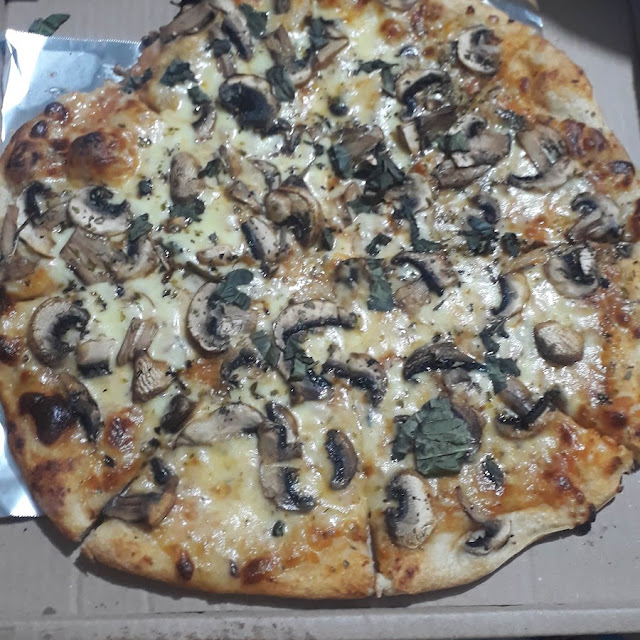 Pizza de Champiñones