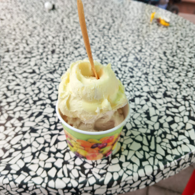 Vanille Banane Eis