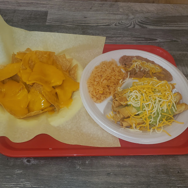 Rolled Taco Plate