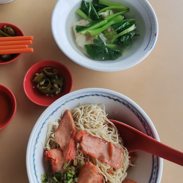 云吞面 不辣 没叉烧