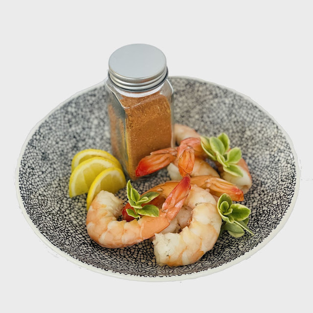 Poached Carolina Shrimp