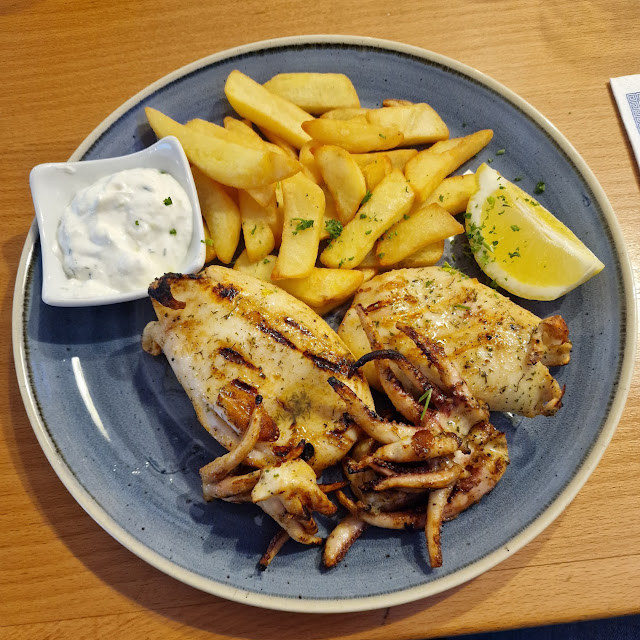 Gegrillter Calamar