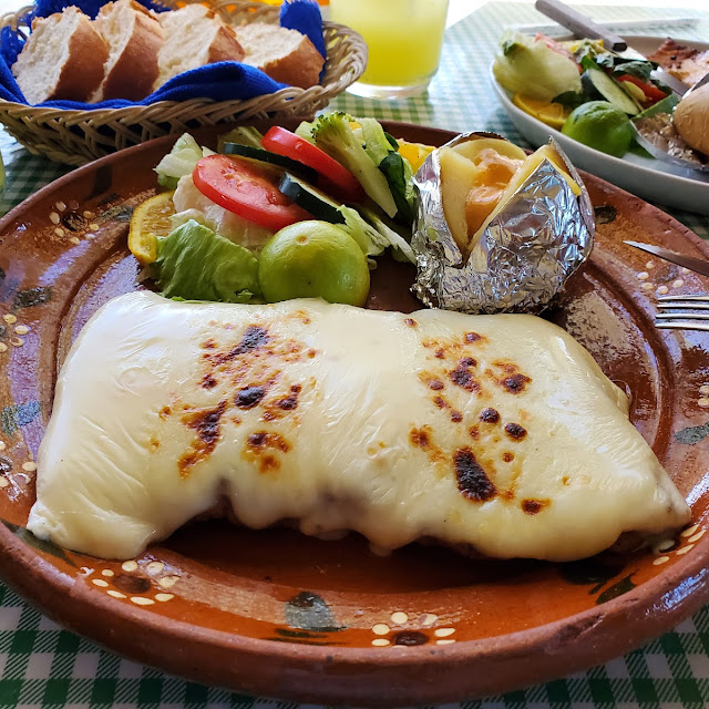Arrachera Gratinada