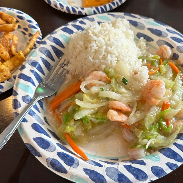 L Shrimp Chow Mein
