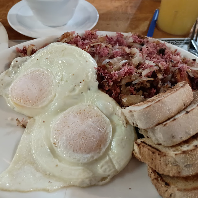 Corned Beef Hash and Eggs
