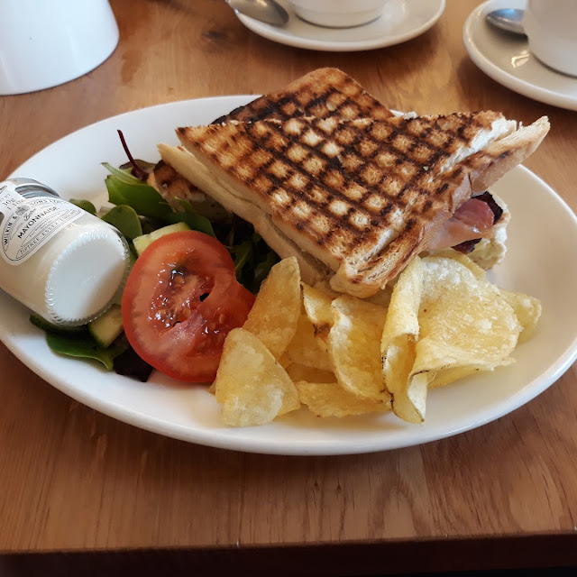 Bacon and Edam Toasted Sandwich