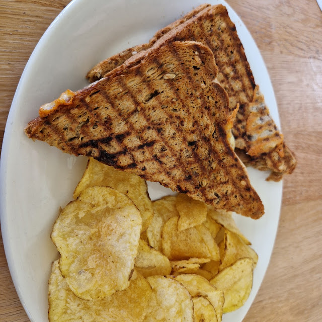 Sausage and Cheese Toastie