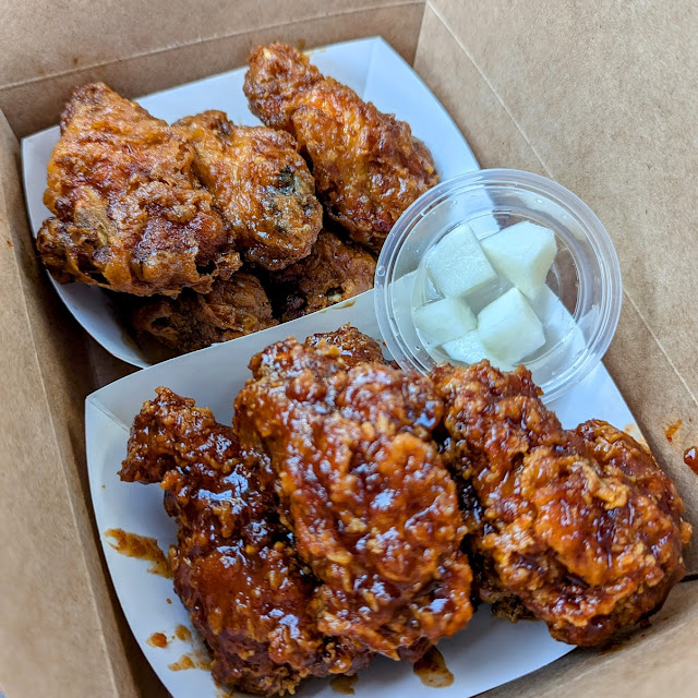 Soy Garlic Chicken Wings Combo