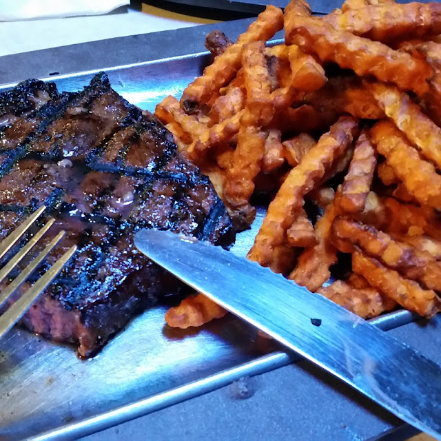 Sirloin Steak Sweet Potato Fries