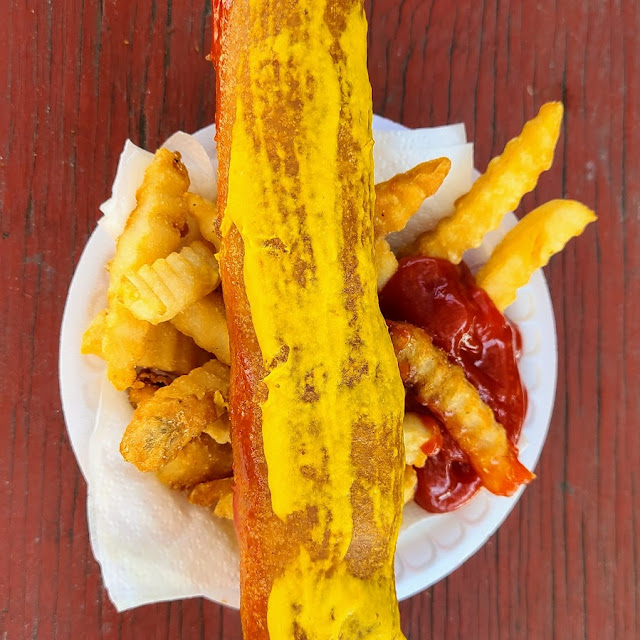Ong Corn Dog and Friesl