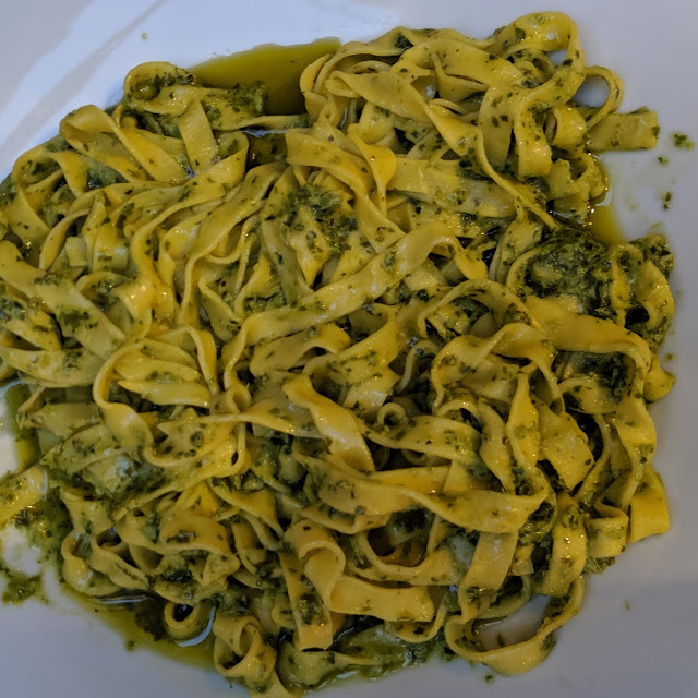 Tagliatelle Mit Pesto