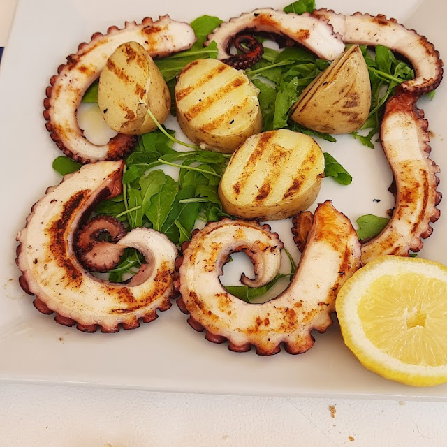 Octopus and Potatoes