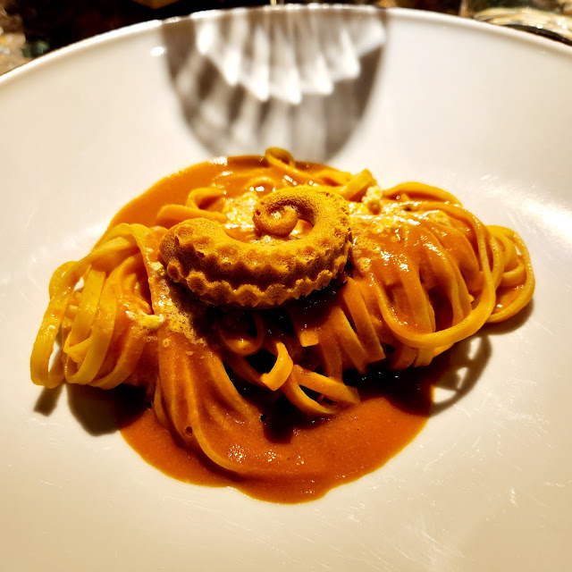 Bretellina Pasta With Octopus Sauce