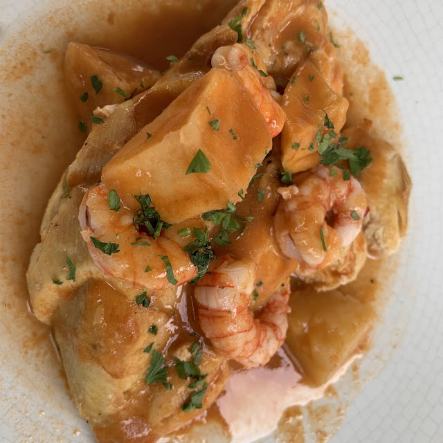 Pollo Con Gambas
