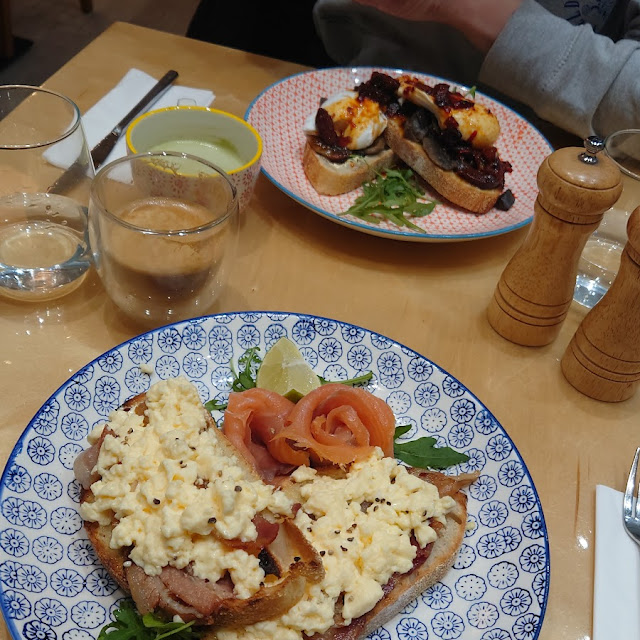 Scrambled Eggs and Toast