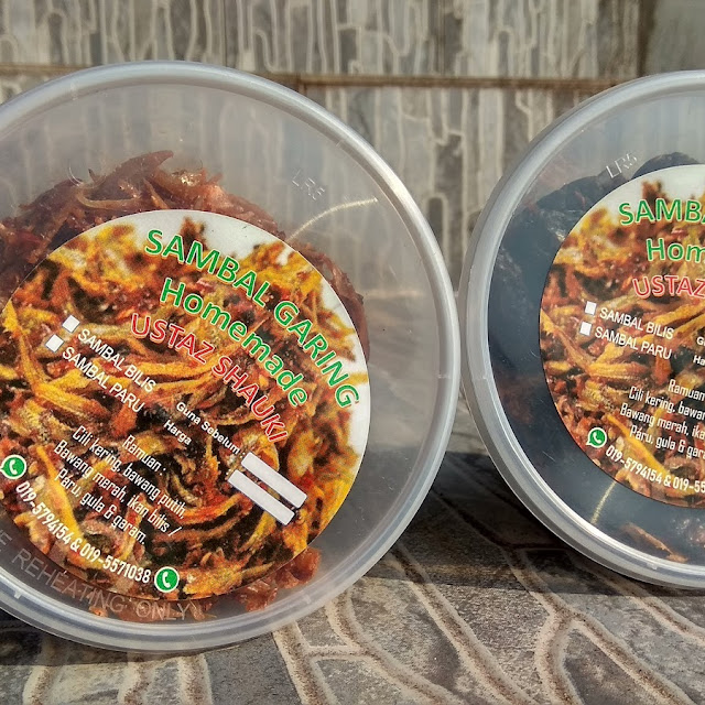 Sambal Garing Homemade