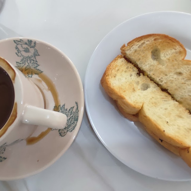 Roti Bakar Kopi Susu