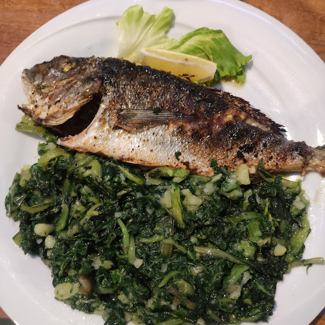 Fish With Blitva