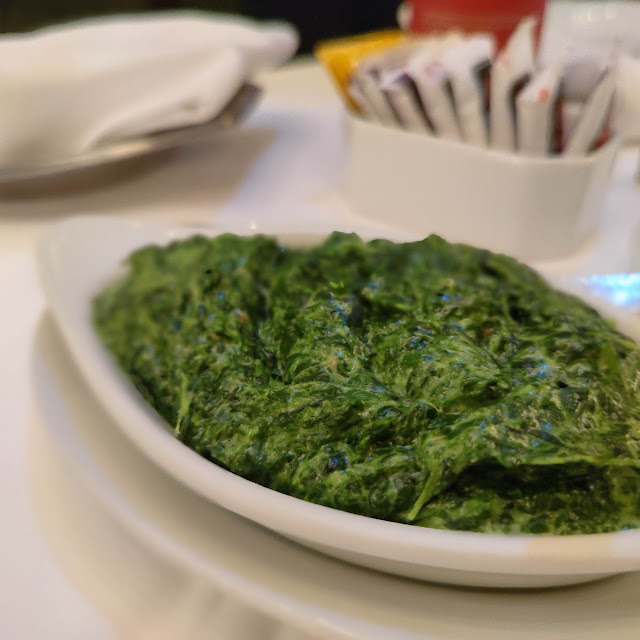 Mashed Potatoes Creamed Spinach