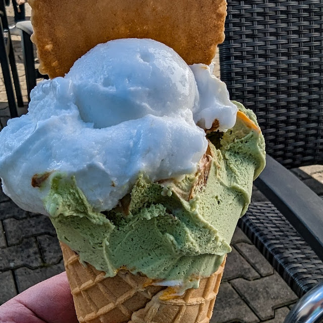 Zitrone Pistazie Pfirsich Maracuja Joghurt