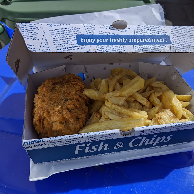 1- Medium Cod Chips 500ml Drink