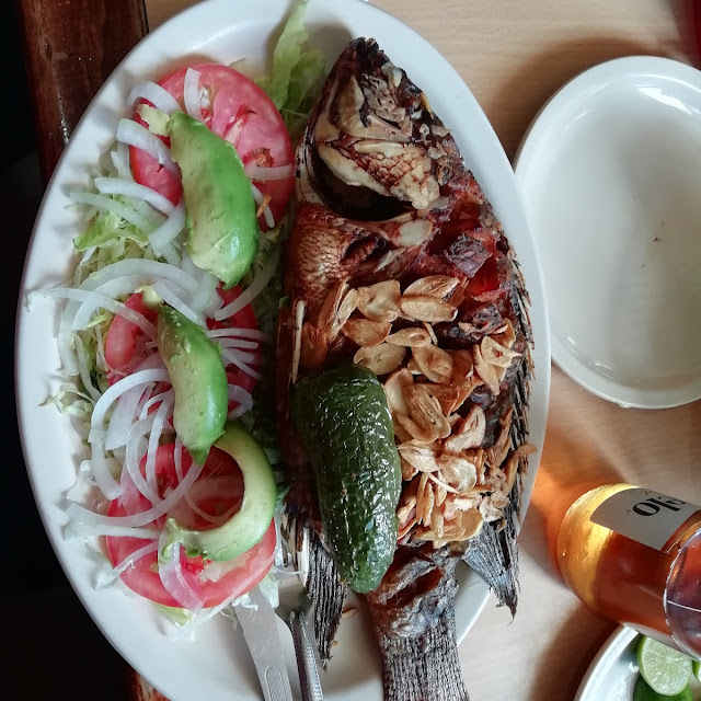 Mojarra Al Mojo de Ajo