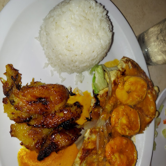 Shrimp Creole with Tostones