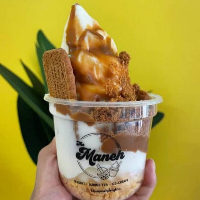 AIS Krim Biscoff Caramel