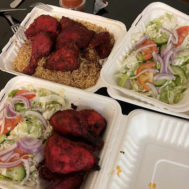 Tandoori Chicken Dinner