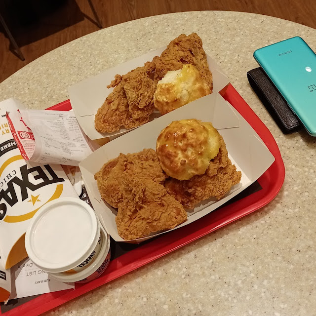 Tex Rice Combo B with Spicy Chicken Fillet
