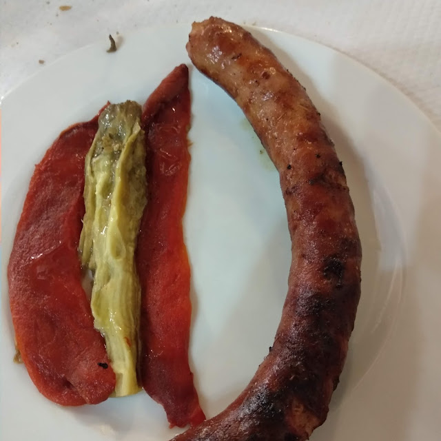 Butifarra A La Brasa Amb Escalivada