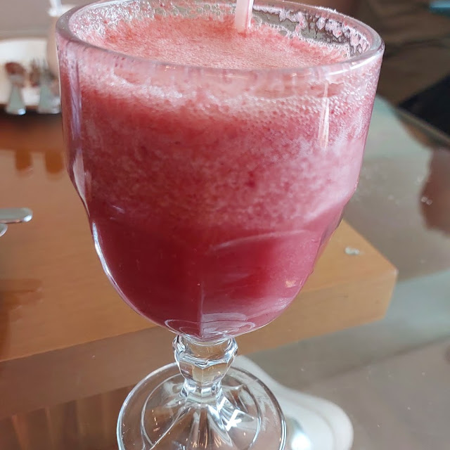 Suco Laranja E Morango