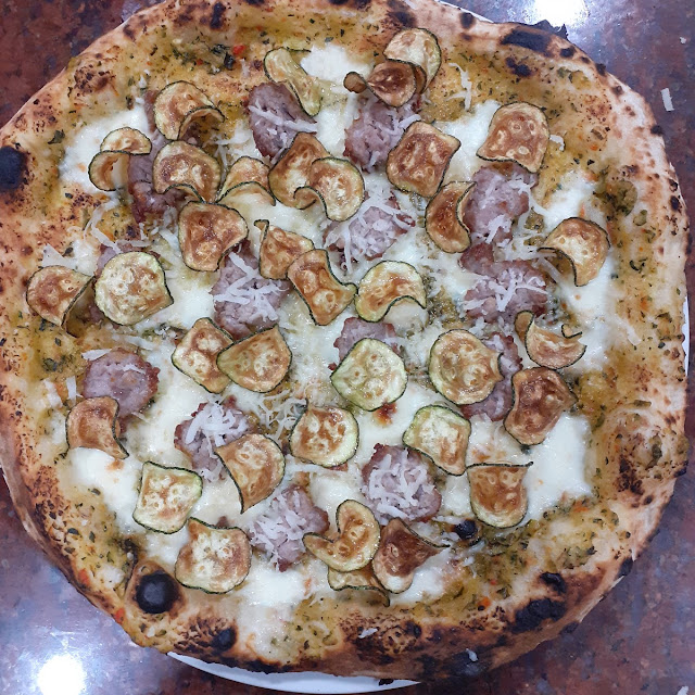 Pizza Con Zucchine