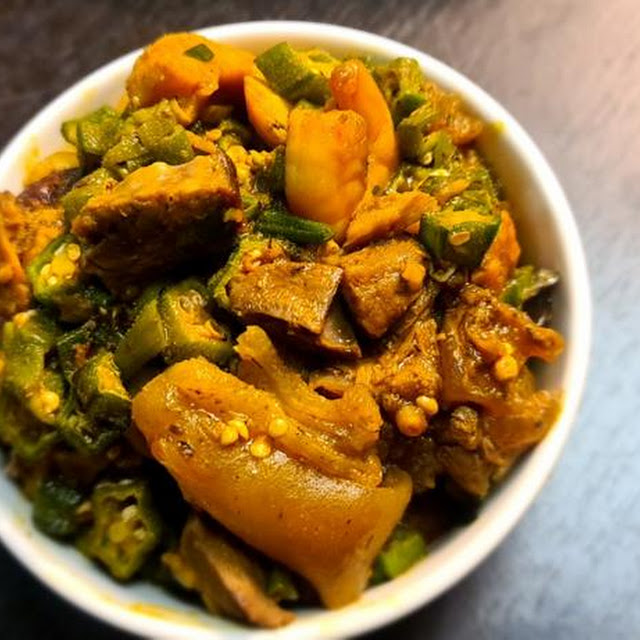 Okra with Vegetables & Prawns 650ml