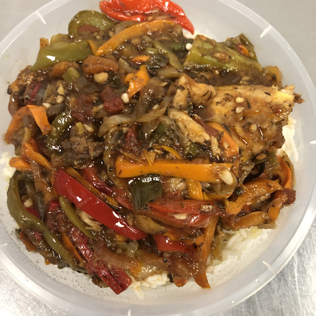 Brown Stew Fish