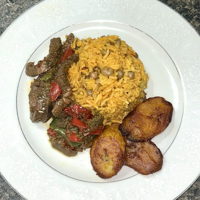 Dominican Pepper Steak
