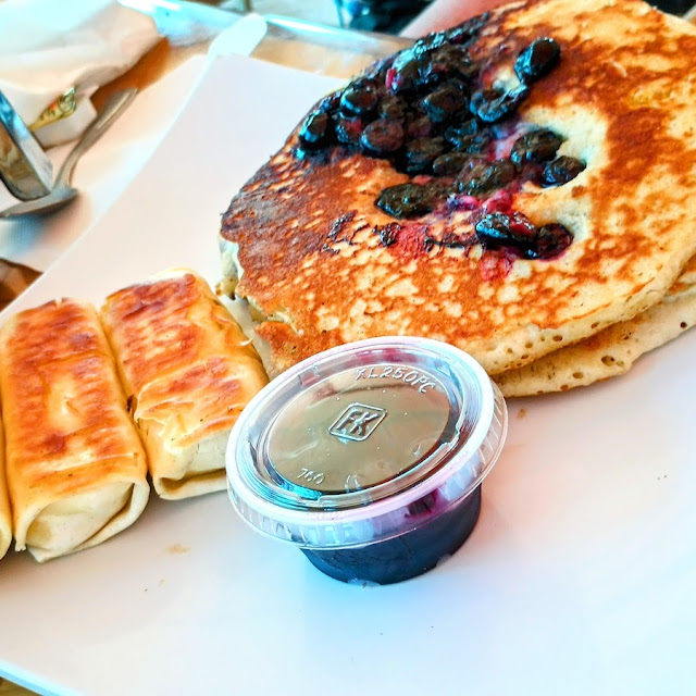 Blueberry Pancakes and Blintzes