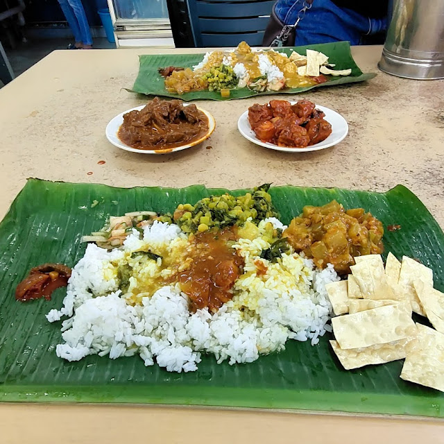Banana Leaf Set Rice