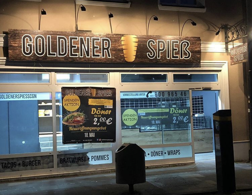 Goldener Spieß