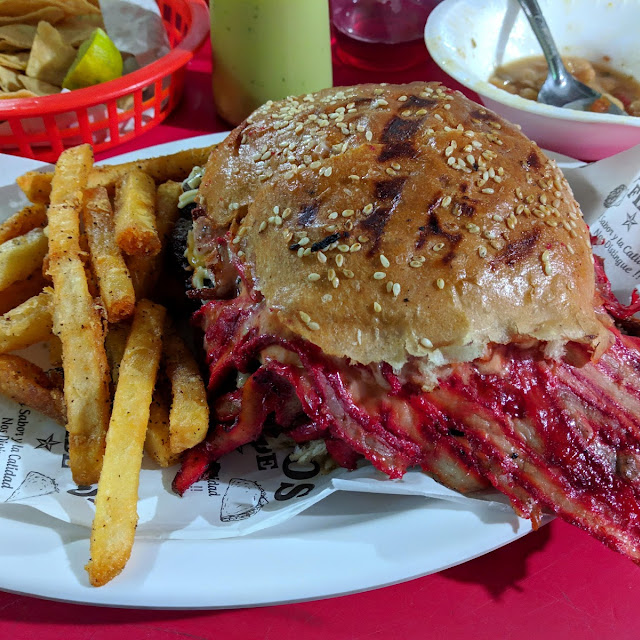 Hamburguesa Con Trompo
